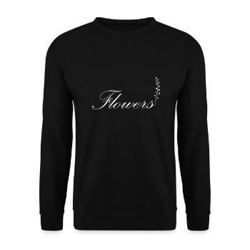 Florist Flower Plant Nature Gardener - Unisex Sweatshirt - black - Front - Alina (178cm) & Michal (187cm)