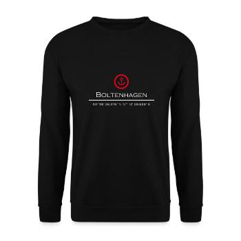 Boltenhagen - Unisex Pullover - Schwarz - Vorne - Alina (178cm) & Michal (187cm)