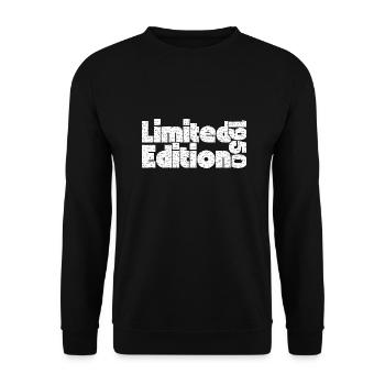 Limited Edition 1950 - Unisex Sweatshirt - black - Front - Alina (178cm) & Michal (187cm)