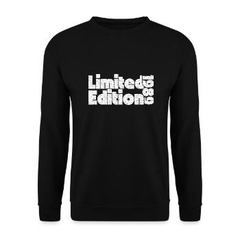 Limitierte Auflage 1989 - Unisex Pullover - Schwarz - Vorne - Alina (178cm) & Michal (187cm)