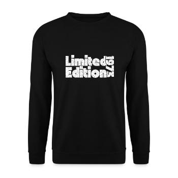 Limitierte Auflage 1973 - Unisex Pullover - Schwarz - Vorne - Alina (178cm) & Michal (187cm)