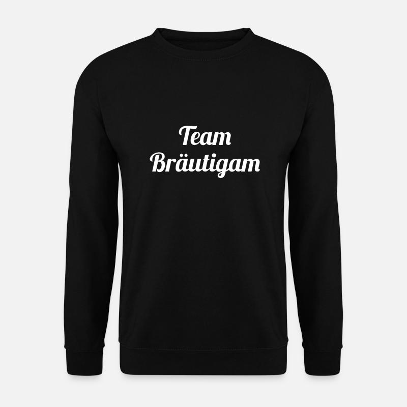 Team Bräutigam 1 - Unisex Pullover - Schwarz