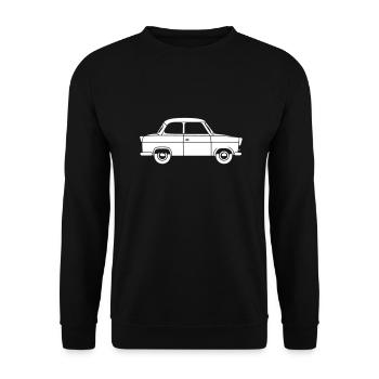  500 Coupé 1c - Sweat-shirt Unisexe - noir - Devant - Alina (178cm) & Michal (187cm)