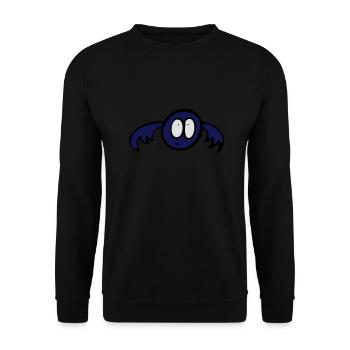 Batman - Unisex Pullover - Schwarz - Vorne - Alina (178cm) & Michal (187cm)