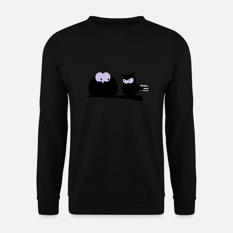 owls - Unisex Sweatshirt - black