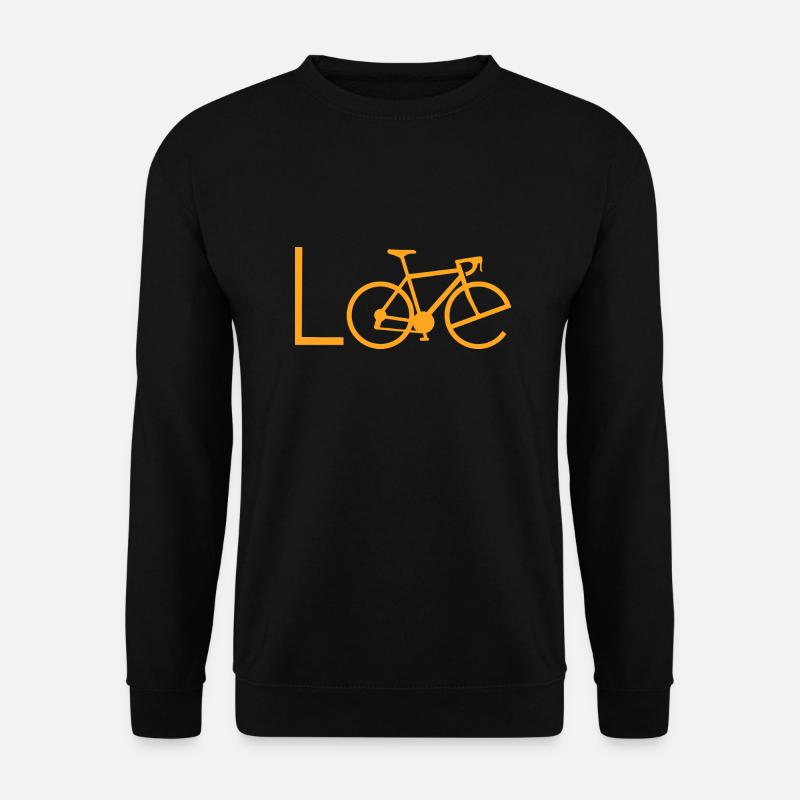 Biking Triathlon - Unisex Pullover - Schwarz