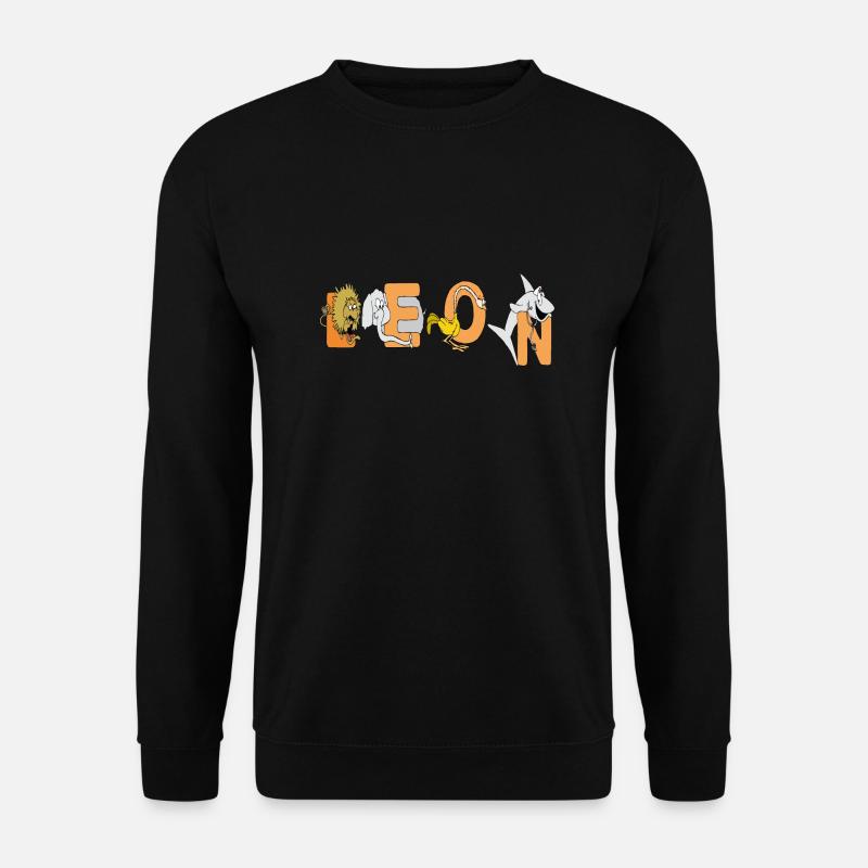 Leon - Unisex Pullover - Schwarz