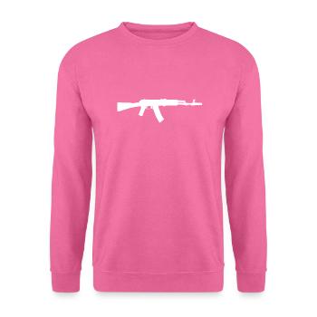 AK 47 - Автомат Калашникова - Automat Kalaschnikow - Unisex Pullover - Pink - Vorne