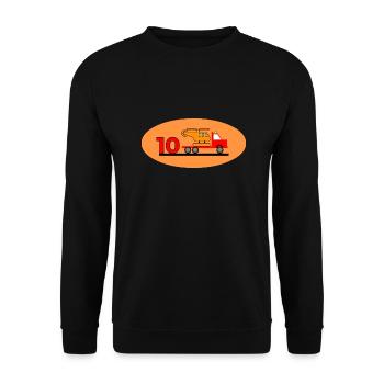 Camion - Sweat-shirt Unisexe - noir - Devant - Alina (178cm) & Michal (187cm)