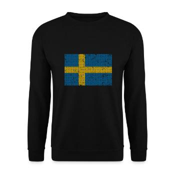 Schweden - Unisex Pullover - Schwarz - Vorne - Alina (178cm) & Michal (187cm)