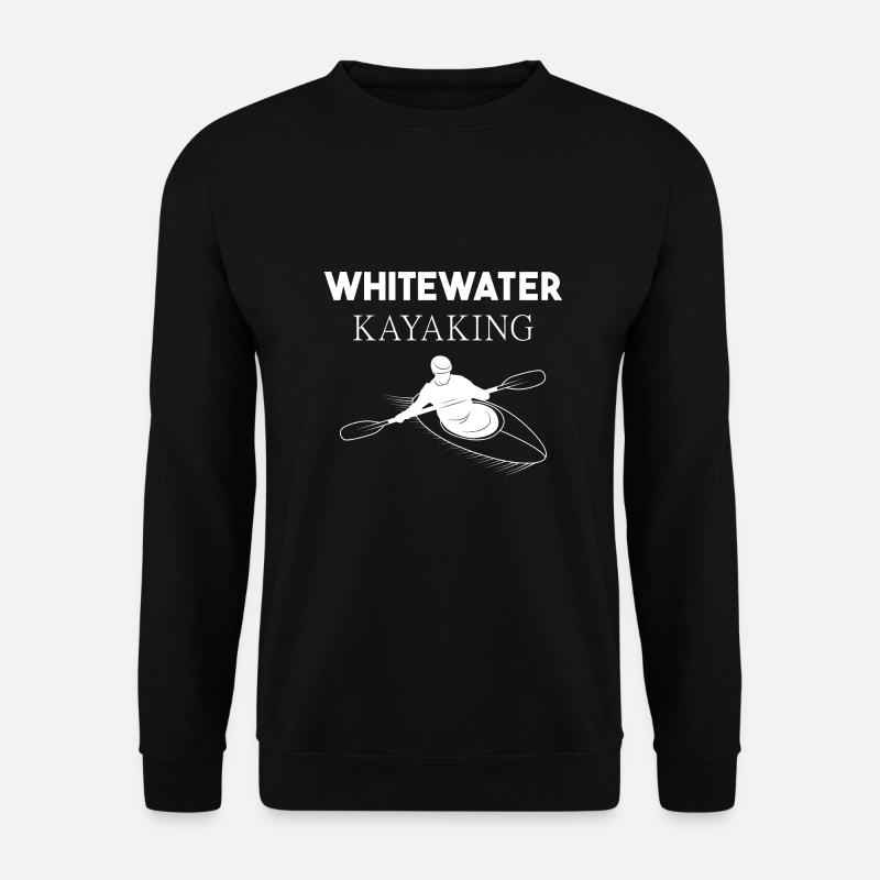 Whitewater Kayaking - Unisex Sweatshirt - black