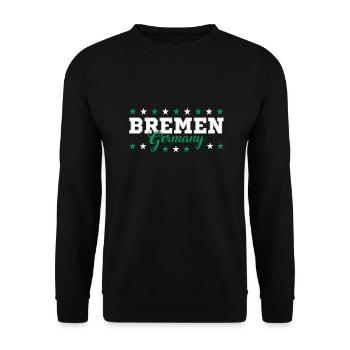 Brême - Sweat-shirt Unisexe - noir - Devant - Alina (178cm) & Michal (187cm)