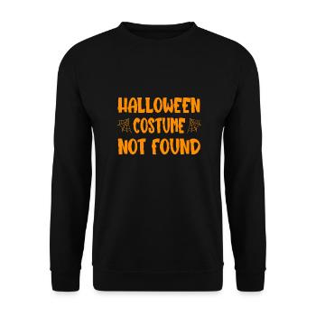 Halloween Costume Not Found - Unisex Pullover - Schwarz - Vorne - Alina (178cm) & Michal (187cm)