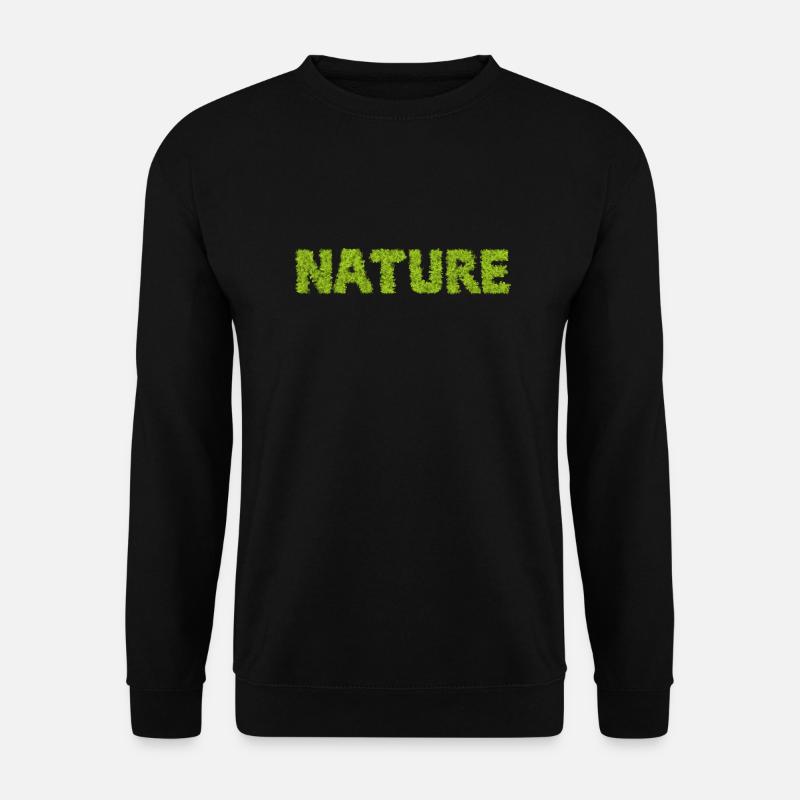 Natur - Unisex Pullover - Schwarz