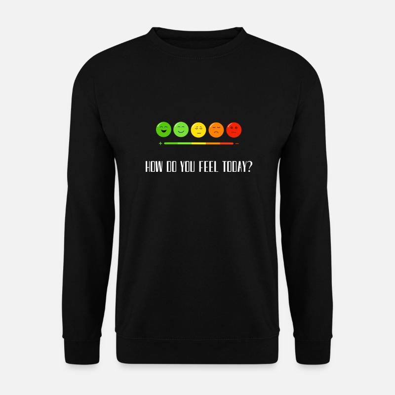 Gefühlometer - Unisex Pullover - Schwarz