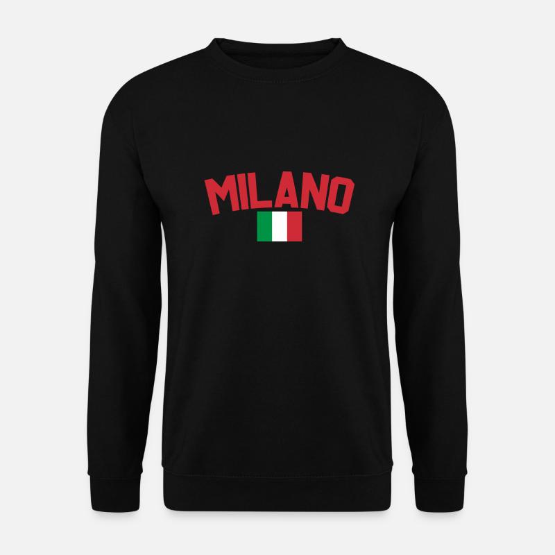 Mailand Italien - Unisex Pullover - Schwarz