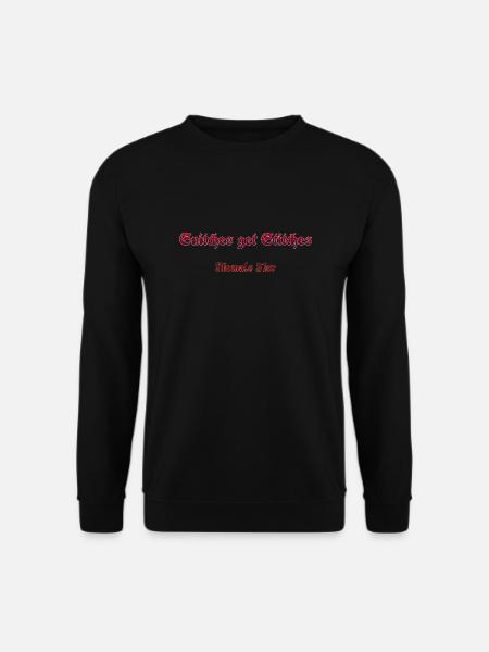 Niemals 31 - Unisex Pullover - Schwarz