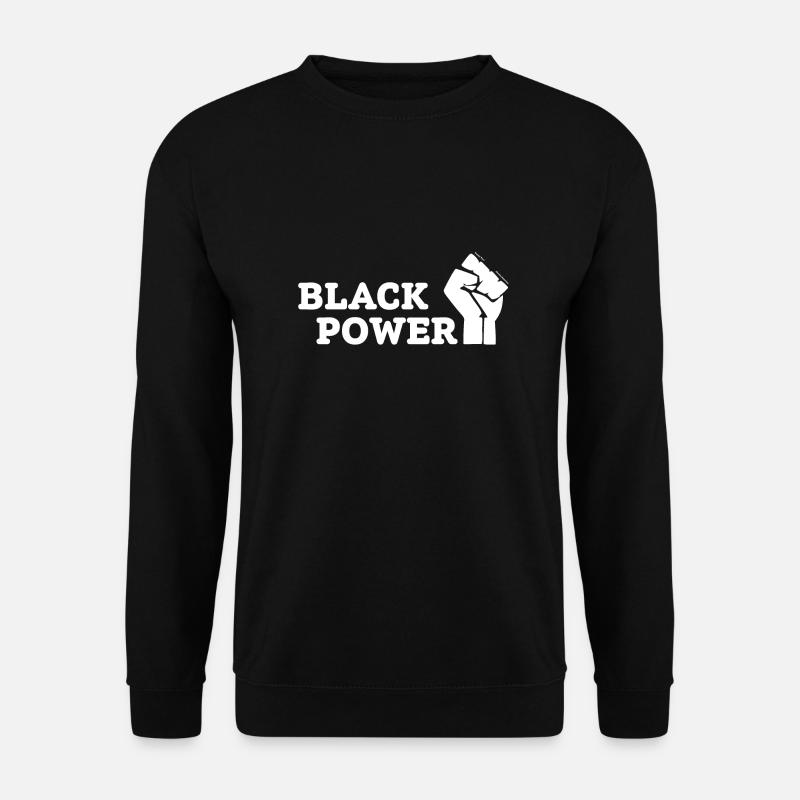 Schwarze Macht - Unisex Pullover - Schwarz