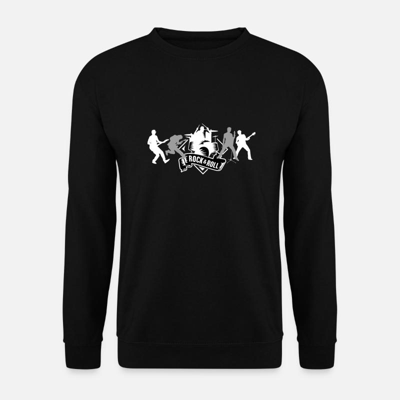Rock n Roll Noir - Sweat-shirt Unisexe - noir