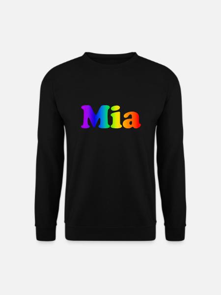 Mia - Unisex Pullover - Schwarz