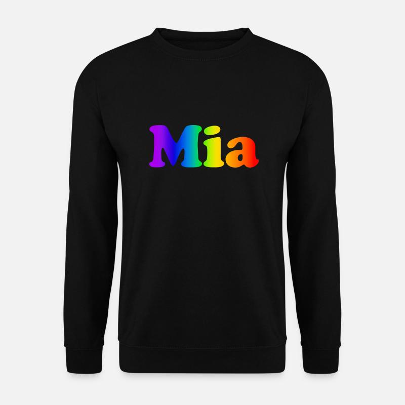 Mia - Unisex Pullover - Schwarz