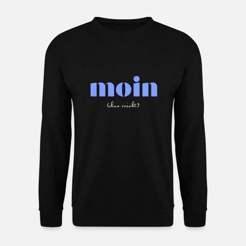 moin - Unisex Pullover - Schwarz
