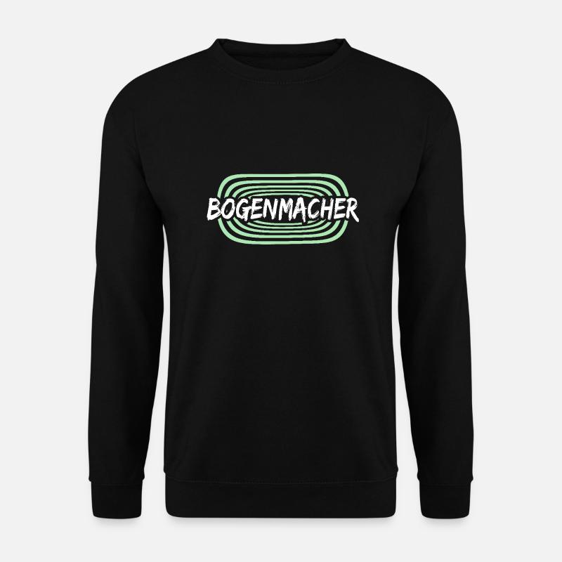 Arbeit Bogenmacher - Unisex Pullover - Schwarz