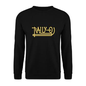 Rally-O – Rally Obedience - Unisex Sweatshirt - black - Front - Alina (178cm) & Michal (187cm)