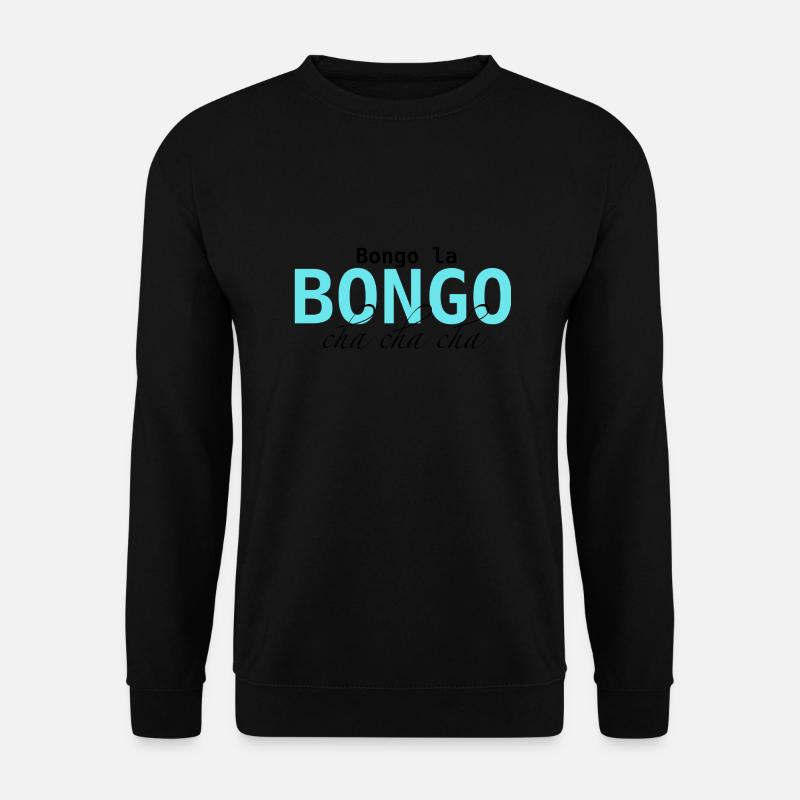 Bongo Beat – Rhythmus im Blut - Unisex Pullover - Schwarz