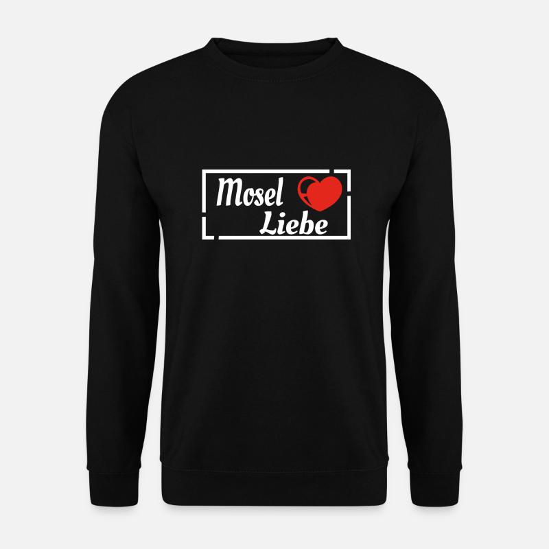 Mosel Liebe1 - Unisex Pullover - Schwarz