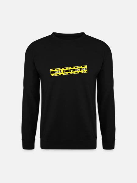 under_construction_de2 - Unisex Sweatshirt - black