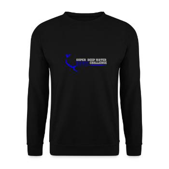 Tauchen - Logo - Unisex Pullover - Schwarz - Vorne - Alina (178cm) & Michal (187cm)