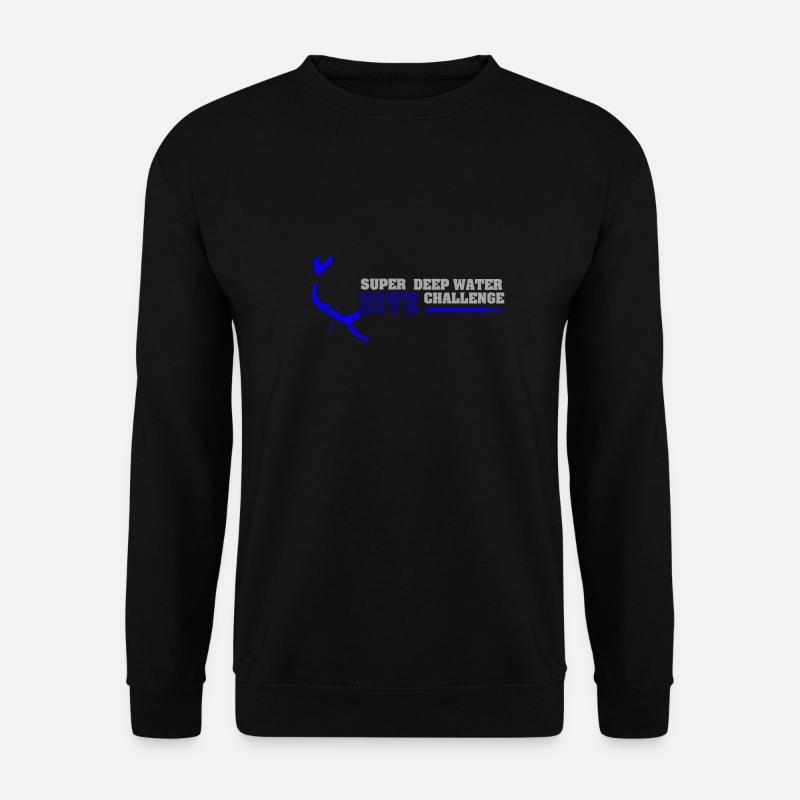 Plongée - Logo - Sweat-shirt Unisexe - noir