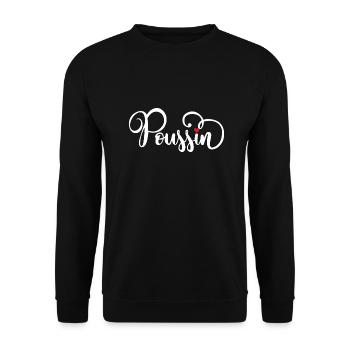 chick - Unisex Sweatshirt - black - Front - Alina (178cm) & Michal (187cm)
