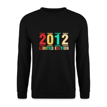 Birthday Gift 2012 Limited Edition 2012 - Unisex Sweatshirt - black - Front - Alina (178cm) & Michal (187cm)