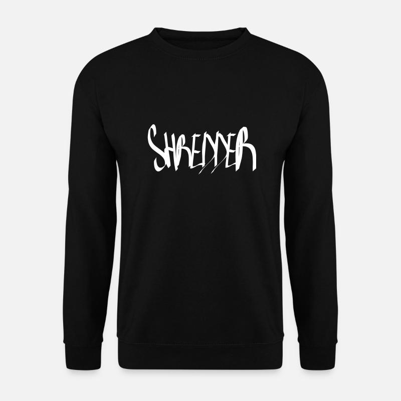 Shredder white - Unisex Pullover - Schwarz