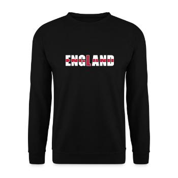 England Rugby - Unisex Sweatshirt - black - Front - Alina (178cm) & Michal (187cm)