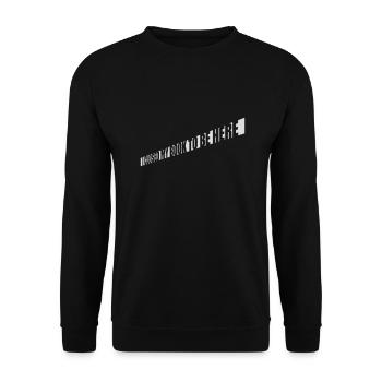 I closed my book - Unisex Pullover - Schwarz - Vorne - Alina (178cm) & Michal (187cm)