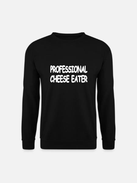 Cheese - Unisex Sweatshirt - black