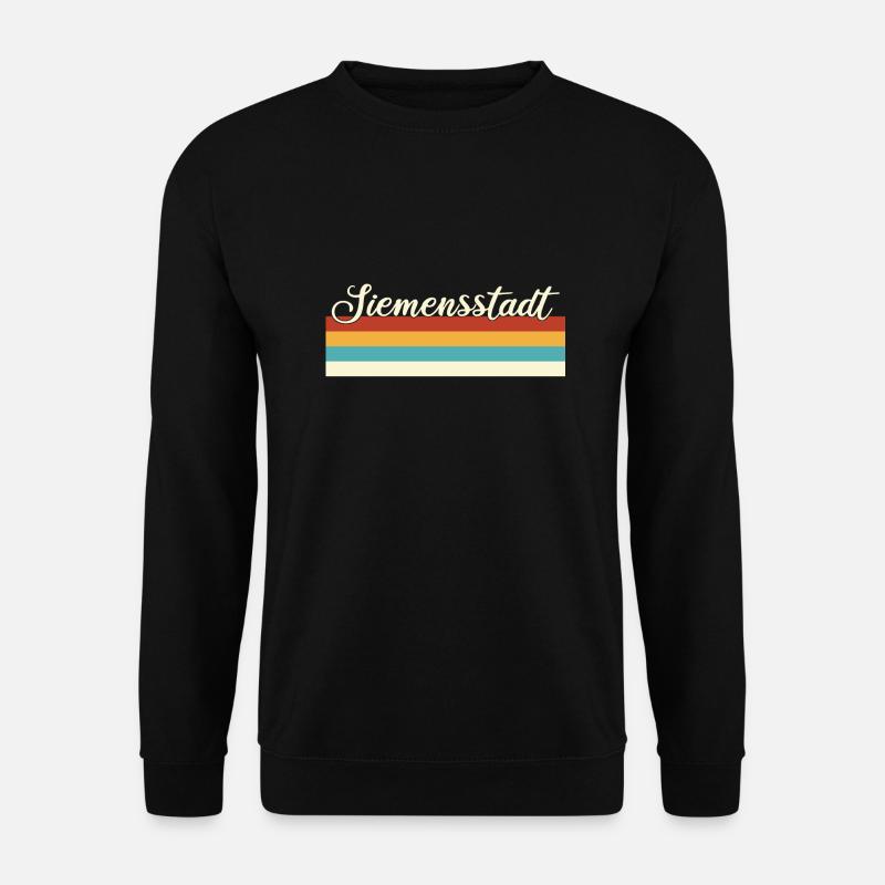 Siemensstadt - Spandau - Berlin - Retro - Vintage - Unisex Pullover - Schwarz