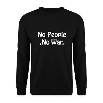 boardgame chess backgammon game night - Unisex Pullover - Schwarz - Vorne - Alina (178cm) & Michal (187cm)