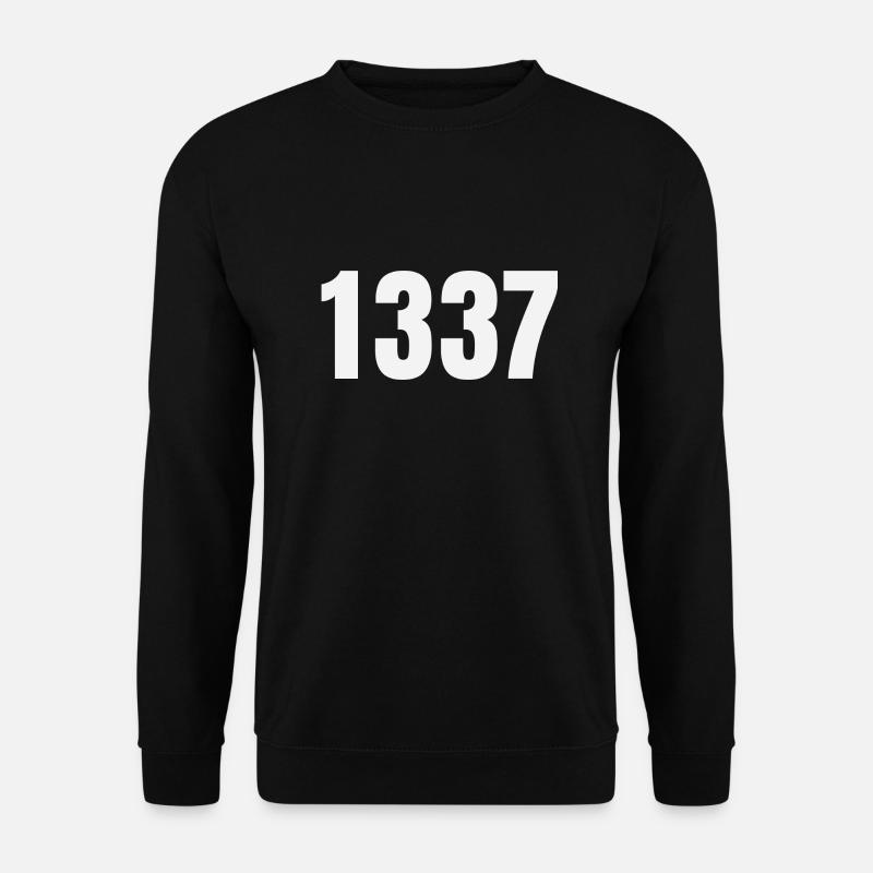 1337 - Unisex Pullover - Schwarz