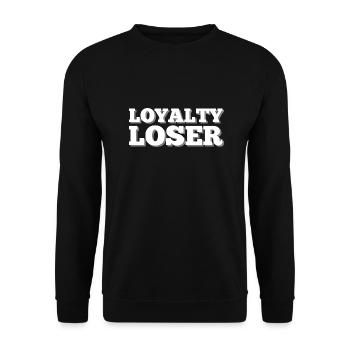 Cheater Relationship Revenge Cheating Disloyal - Unisex Sweatshirt - black - Front - Alina (178cm) & Michal (187cm)