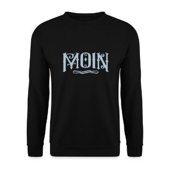 Par Moin - Sweat-shirt Unisexe - noir - Devant - Alina (178cm) & Michal (187cm)