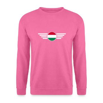 Hungary Style Design T-Shirt - Unisex Sweatshirt - pink - Front