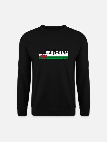 Wrexham Wales Pride - Unisex Sweatshirt - black