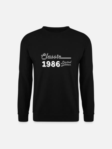 Classic 1986 Limited Edition - Unisex Sweatshirt - black