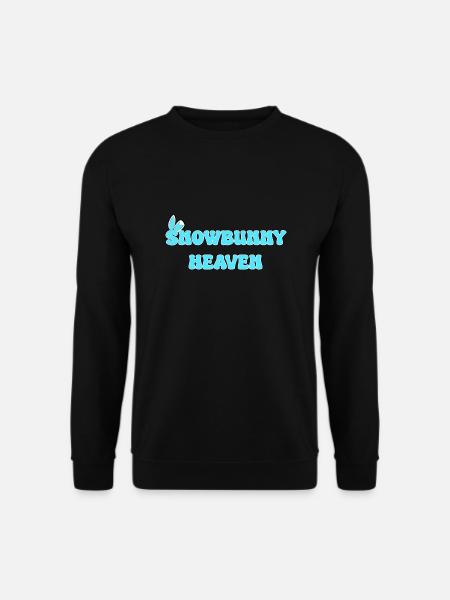 Snowbunny Heaven - Unisex Sweatshirt - black