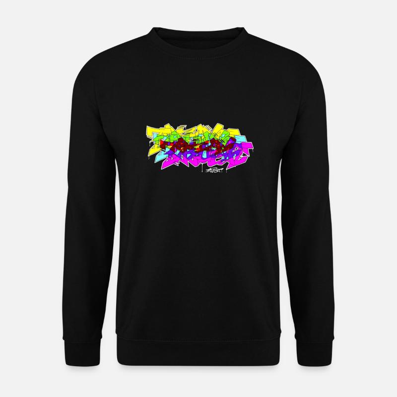 Spectrum Graffiti - Unisex Pullover - Schwarz