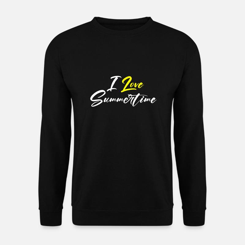 Ich Liebe Sommer - Unisex Pullover - Schwarz